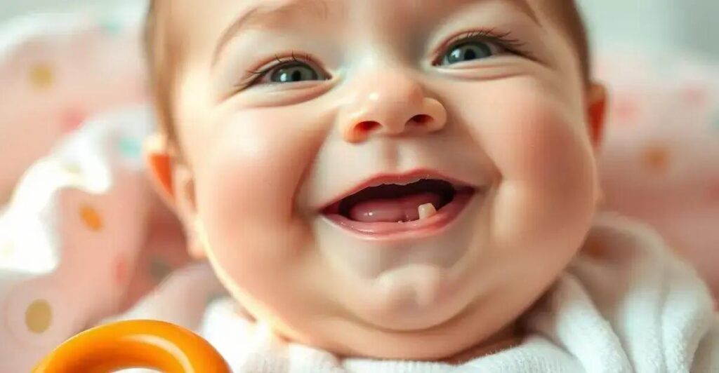 Sonhar com Bebê Nascendo Dente Bicho